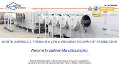 Desktop Screenshot of eastmanmanufacturing.com